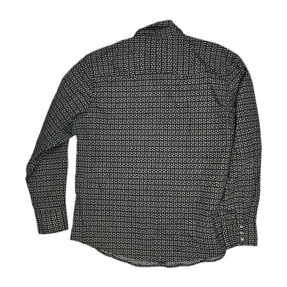 Wrangler Wrancher Pearl Snap Shirt Men's XL Paisley Abstract Long Sleeve Western - Picture 6 of 6